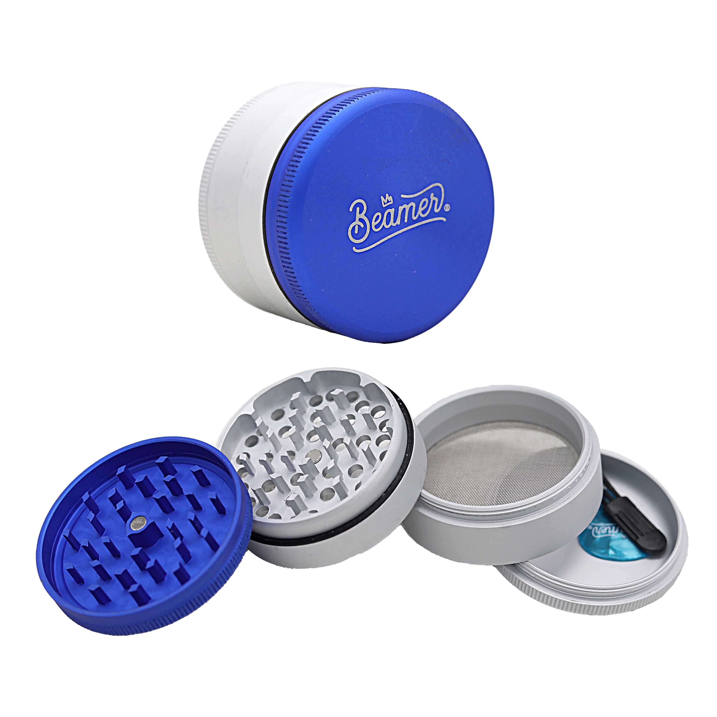 Beamer Aircraft Grade With CNC Design 4 Part Grinder | 63mm | Assorted Colors product image